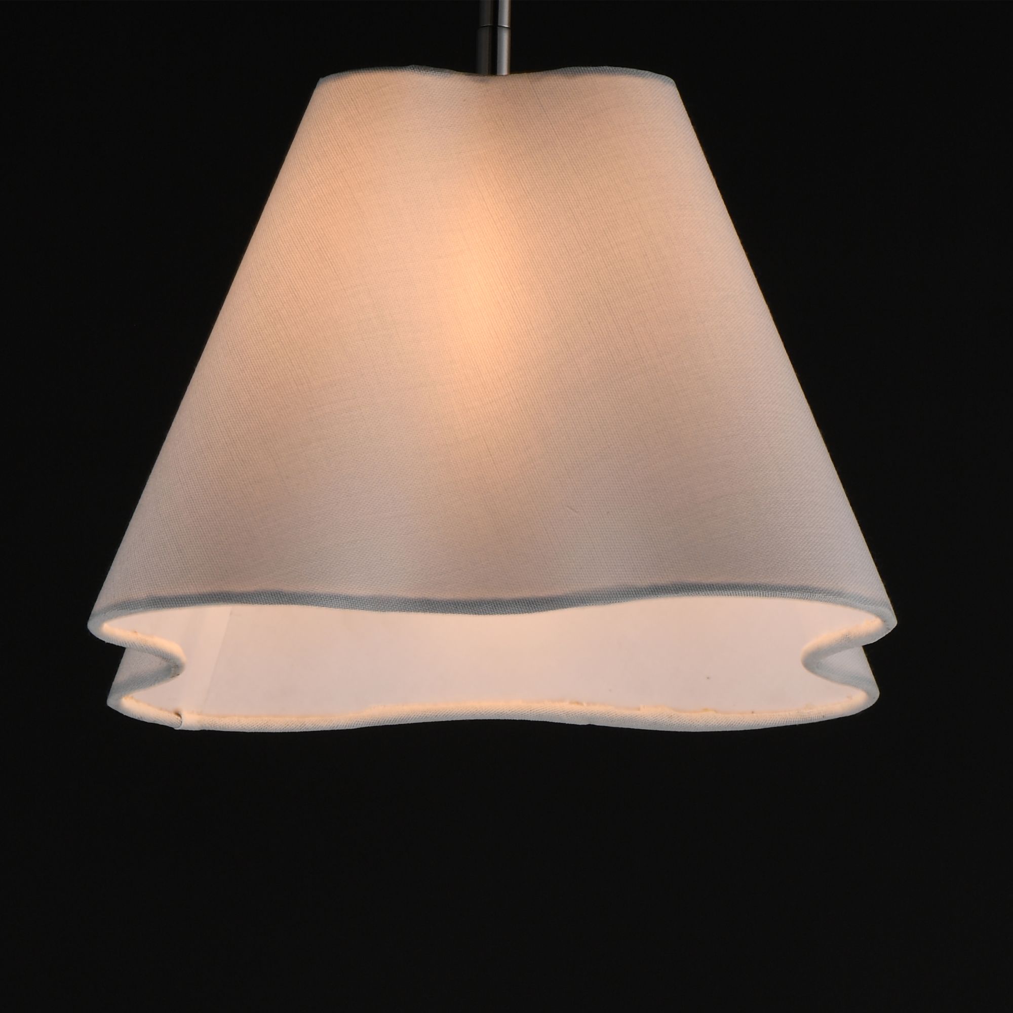Image 2 Maxim Saxon 14" Polished Nickel Pendant more views