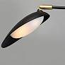 Maxim Scan 19 3/4" Modern Black Swing Arm Plug-In LED Wall Lamp