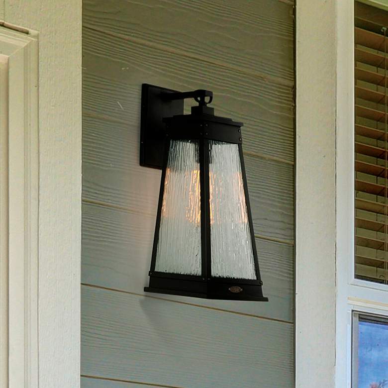 Image 2 Maxim Schooner 19 3/4" High Olde Brass Outdoor Wall Light