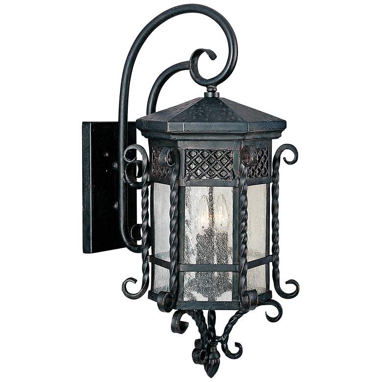 Image 1 Maxim Scottsdale 28" High Country Forge Outdoor Wall Light