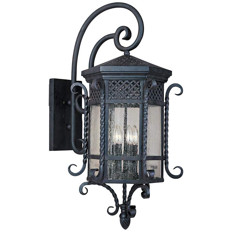 Image 1 Maxim Scottsdale 34 inch High Country Forge Outdoor Wall Light
