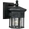 Maxim Scottsdale 8 1/2" High Black Outdoor Wall Light