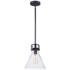 Maxim Seafarer 10" Wide Oil-Rubbed Bronze Mini Pendant
