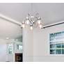 3_Maxim Seafarer 23 3/4" Wide Polish Chrome 5-Light Chandelier more views