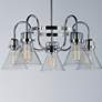 4_Maxim Seafarer 23 3/4" Wide Polish Chrome 5-Light Chandelier more views