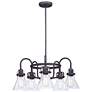 2_Maxim Seafarer 23 3/4"W Oil-Rubbed Bronze 5-Light Chandelier