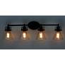 4_Maxim Seafarer 33" Wide Oil-Rubbed Bronze 4-Light Bath Light more views