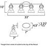 5_Maxim Seafarer 33" Wide Oil-Rubbed Bronze 4-Light Bath Light more views
