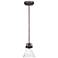 Maxim Seafarer 6" Wide Oil-Rubbed Bronze Mini Pendant