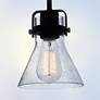 2_Maxim Seafarer 6" Wide Oil-Rubbed Bronze Mini Pendant more views