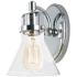 Maxim Seafarer 8 1/4" High Polished Chrome Wall Sconce