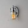3_Maxim Seafarer 8 1/4" High Polished Chrome Wall Sconce more views