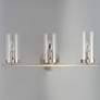 3_Maxim Sentinel 21 1/4" Wide Satin Nickel 3-Light Bath Light more views