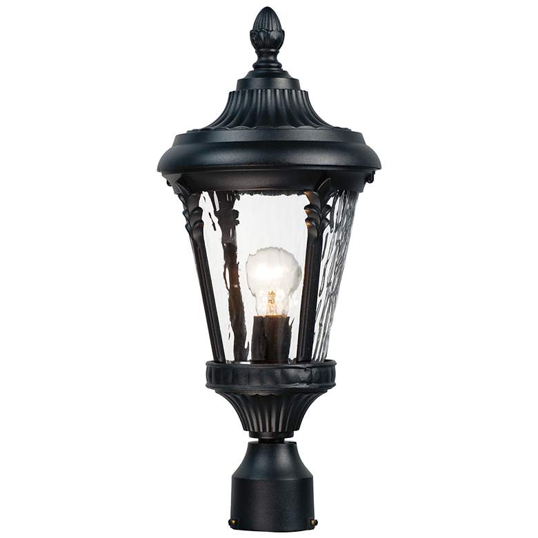 Image 1 Maxim Sentry 21" High Black Outdoor Post Light