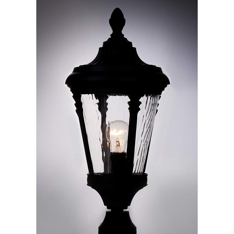 Image 2 Maxim Sentry 21" High Black Outdoor Post Light more views