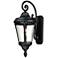 Maxim Sentry 22" High Black Outdoor Wall Light