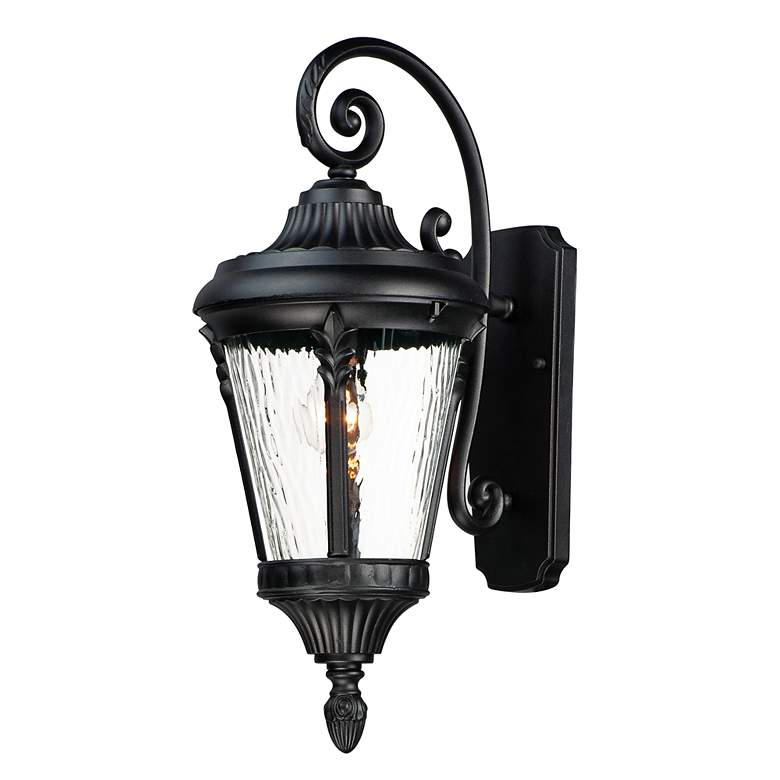 Image 2 Maxim Sentry 22" High Black Outdoor Wall Light more views