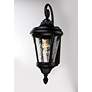 3_Maxim Sentry 22" High Black Outdoor Wall Light more views