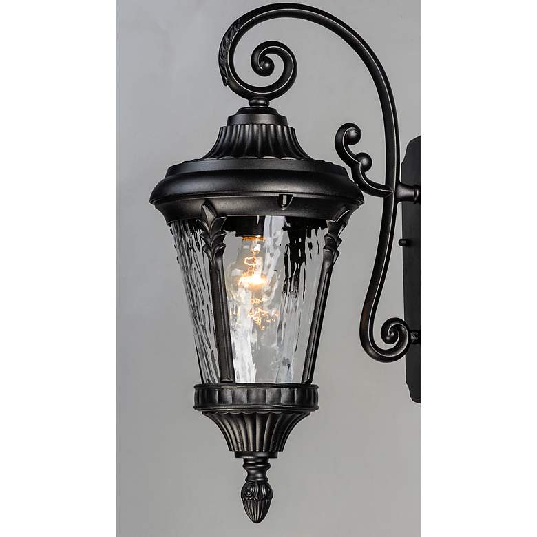 Image 5 Maxim Sentry 22" High Black Outdoor Wall Light more views