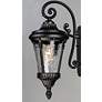 5_Maxim Sentry 22" High Black Outdoor Wall Light more views