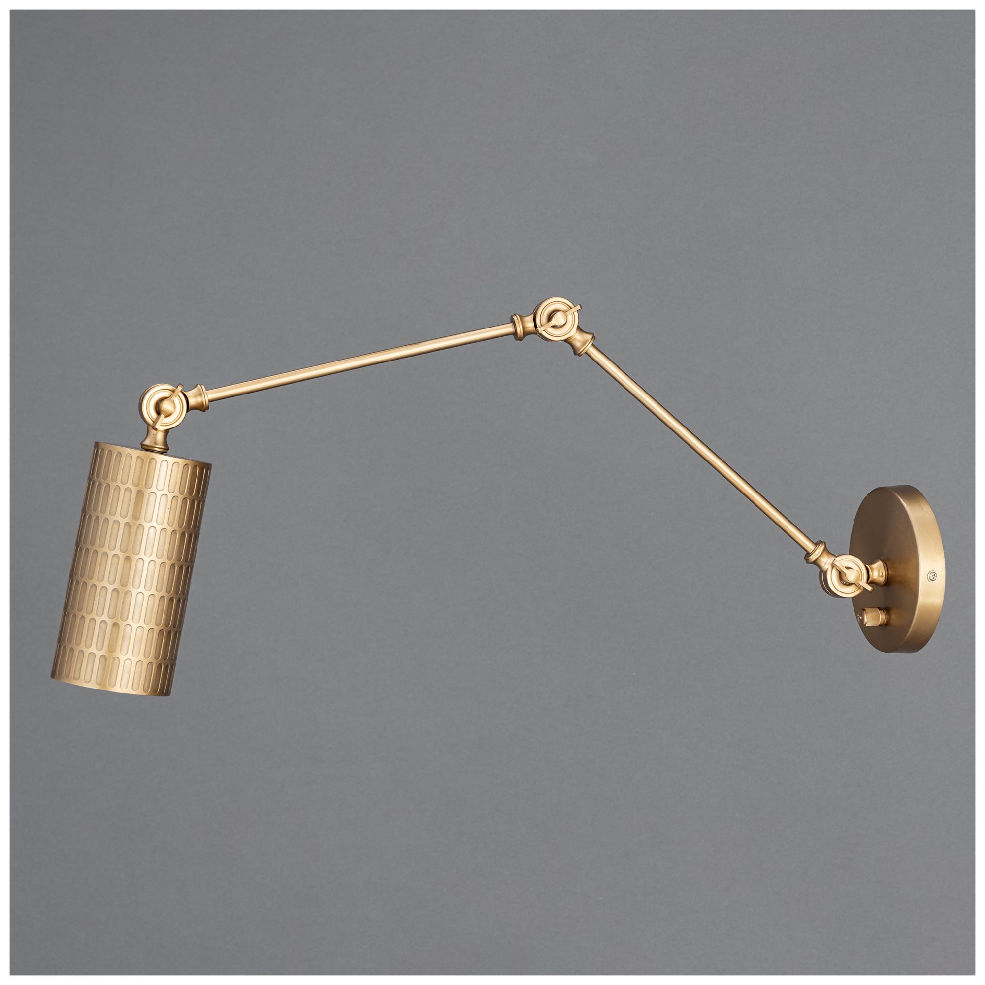 Image 2 Maxim  Shaka 13" High Weathered Brass 1-Light Swing Arm Wall Sconce more views