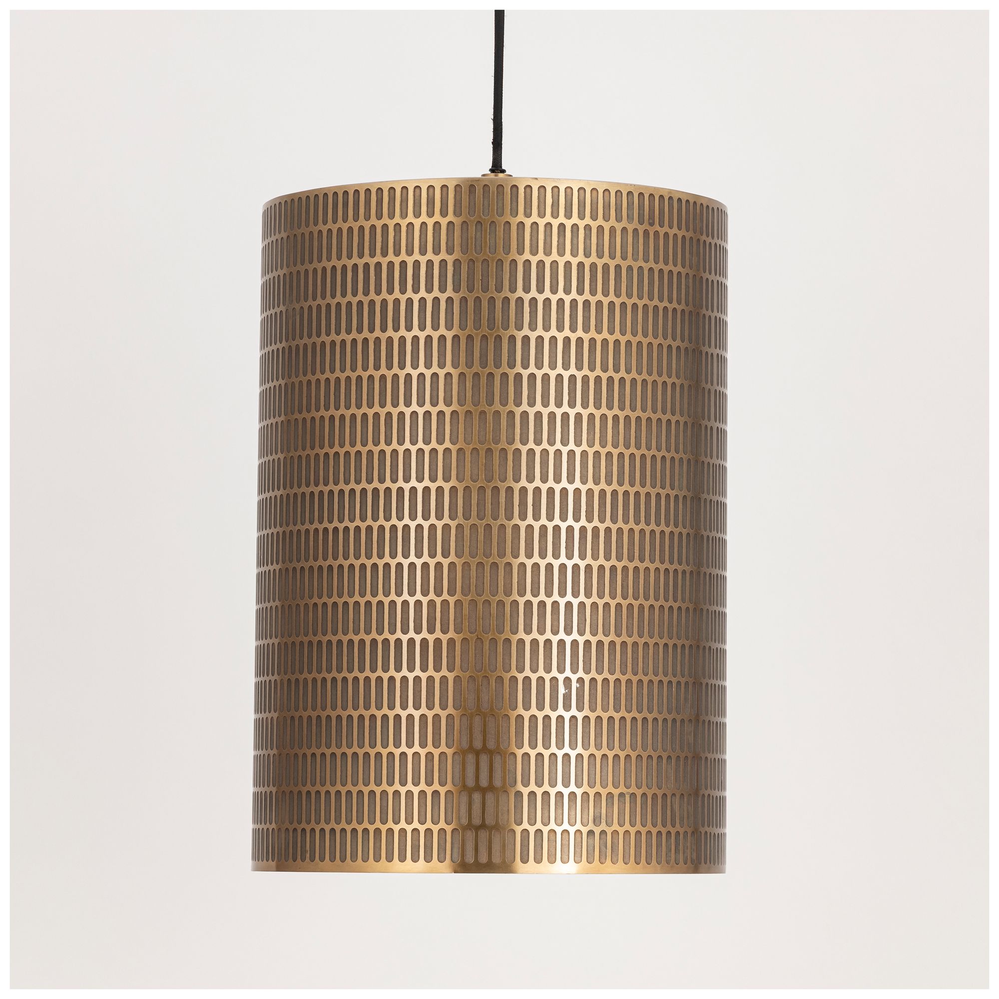 Image 3 Maxim Shaka 14" Wide Weathered Brass 1-Light Pendant more views