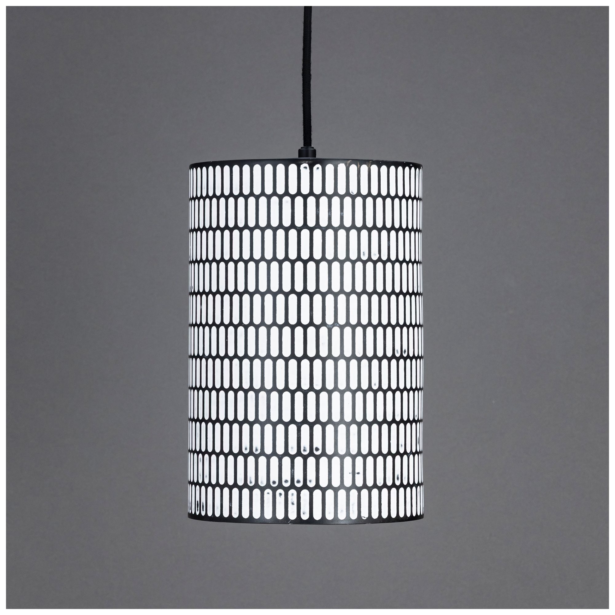 Image 4 Maxim Shaka 8" Wide Black/White 1-Light Mini Pendant more views