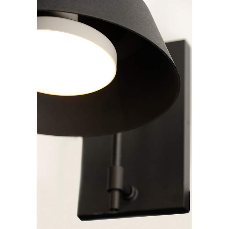 Image 4 Maxim Shoreline 15" High Black Finish Outdoor Wall Light more views