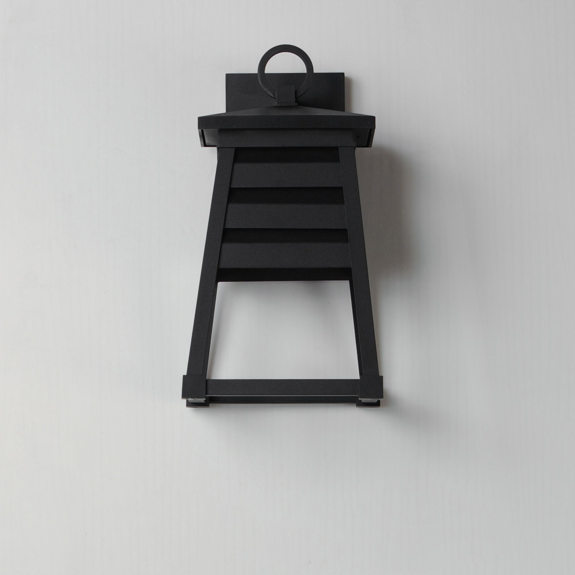 Image 3 Maxim Shutters 14" High Black Outdoor Wall Light more views