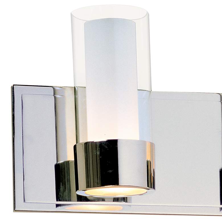 Image 4 Maxim Silo Polished Chrome 3-Light Bathroom Light Fixture more views