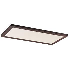 Image1 of Maxim Sky 24" Wide Bronze LED Ceiling Light - 5CCT