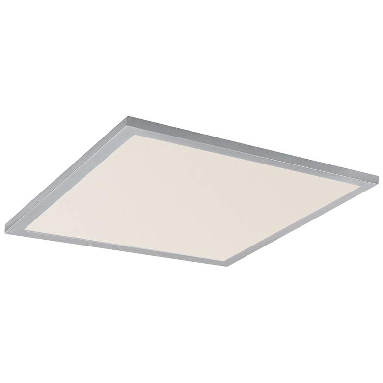 Image 1 Maxim Sky 24" Wide Brushed Aluminum LED Ceiling Light - 5CCT