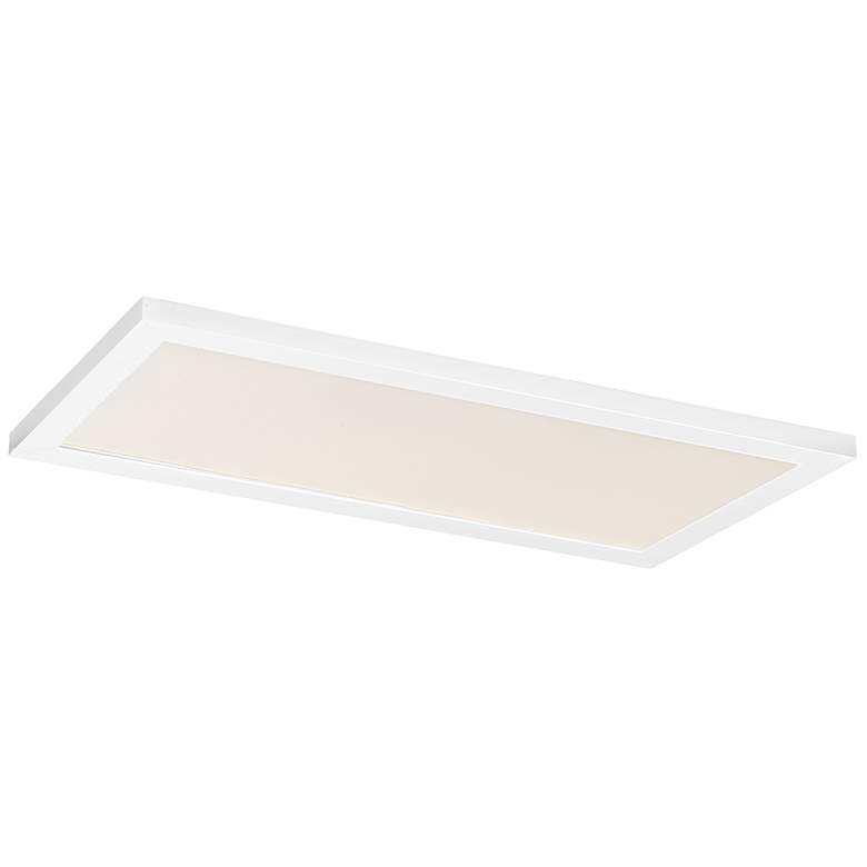 Image 1 Maxim Sky 24" Wide White LED Ceiling Light - 5CCT