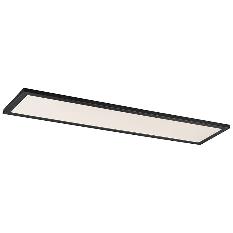 Image 1 Maxim Sky 48" Wide Black LED Ceiling Light - 5CCT