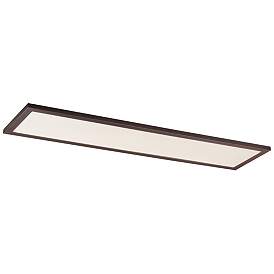 Image1 of Maxim Sky 48" Wide Bronze LED Ceiling Light - 5CCT