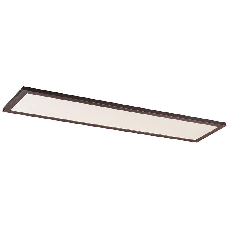Image 1 Maxim Sky 48" Wide Bronze LED Ceiling Light - 5CCT