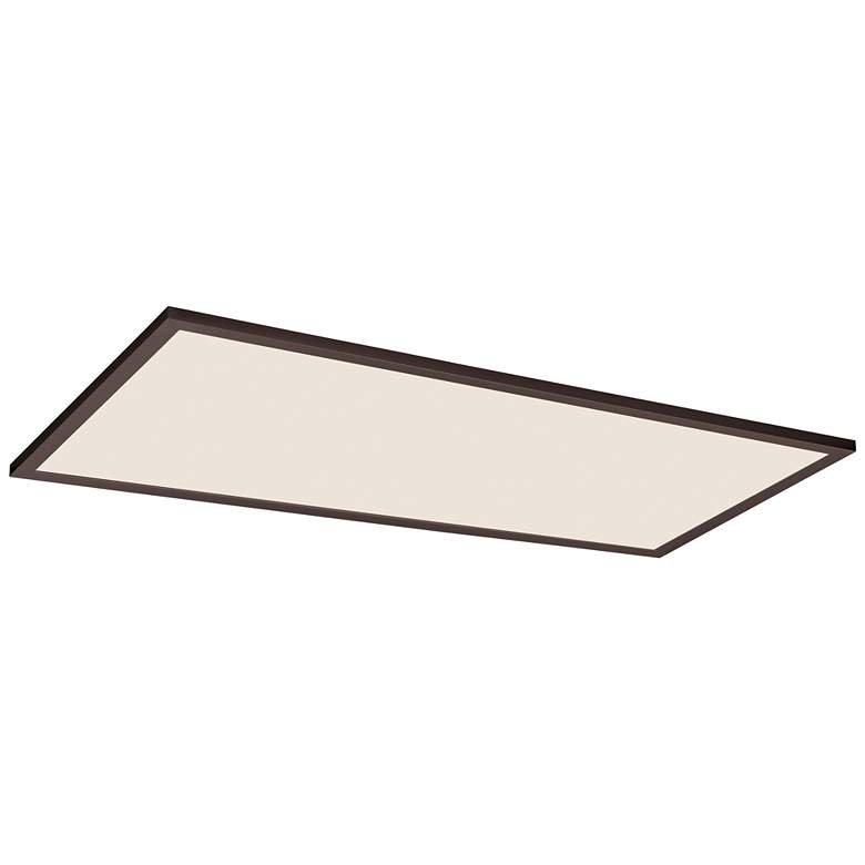 Image 1 Maxim Sky 48" Wide Bronze LED Ceiling Light - 5CCT