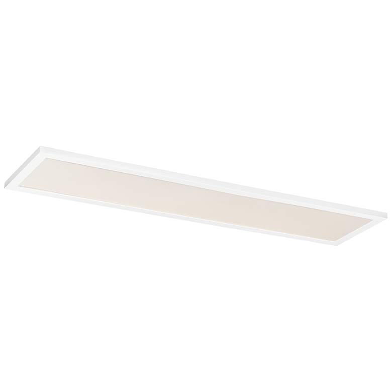 Image 1 Maxim Sky 48" Wide White LED Ceiling Light - 5CCT