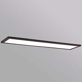 Image3 of Maxim Sky Panel 48" Wide Bronze LED Ceiling Light more views