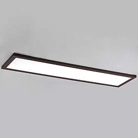 Image5 of Maxim Sky Panel 48" Wide Bronze LED Ceiling Light more views
