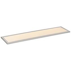 Maxim Sky Panel 48" Wide Brushed Aluminum LED Ceiling Light