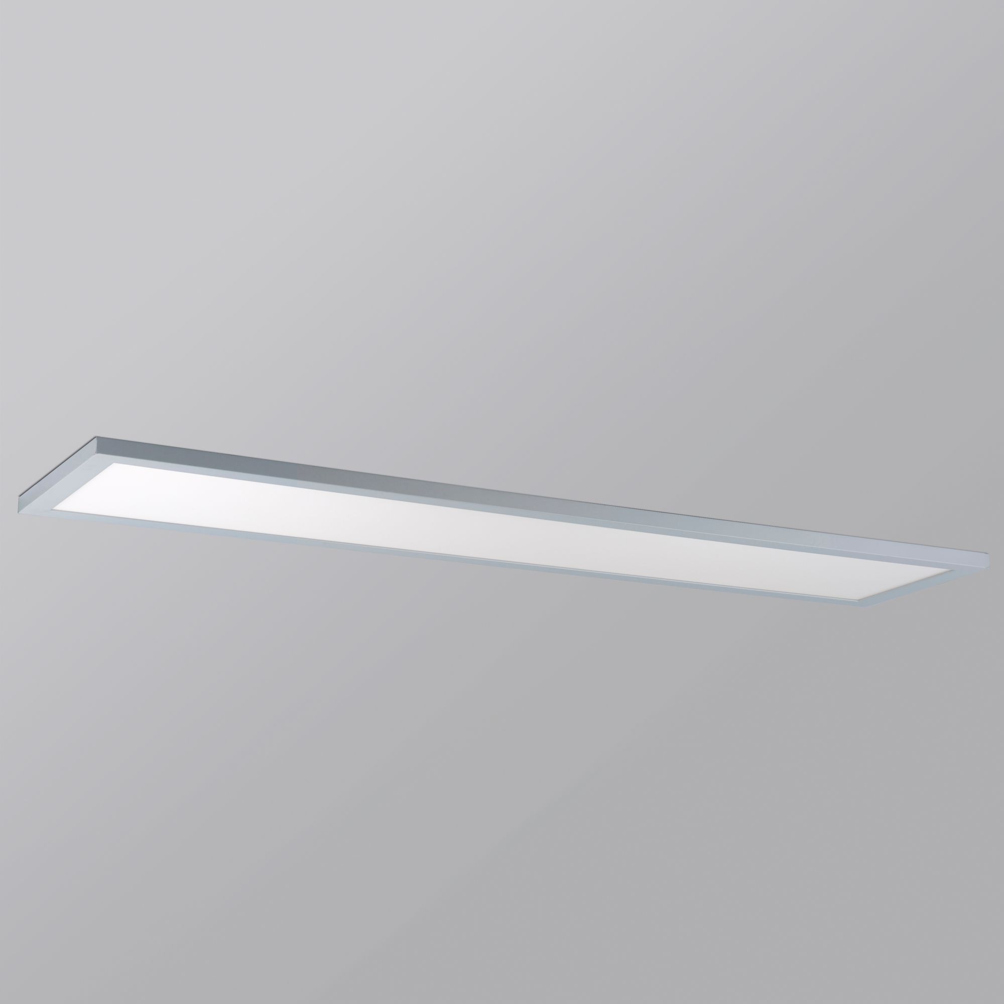Image 3 Maxim Sky Panel 48" Wide Brushed Aluminum LED Ceiling Light more views