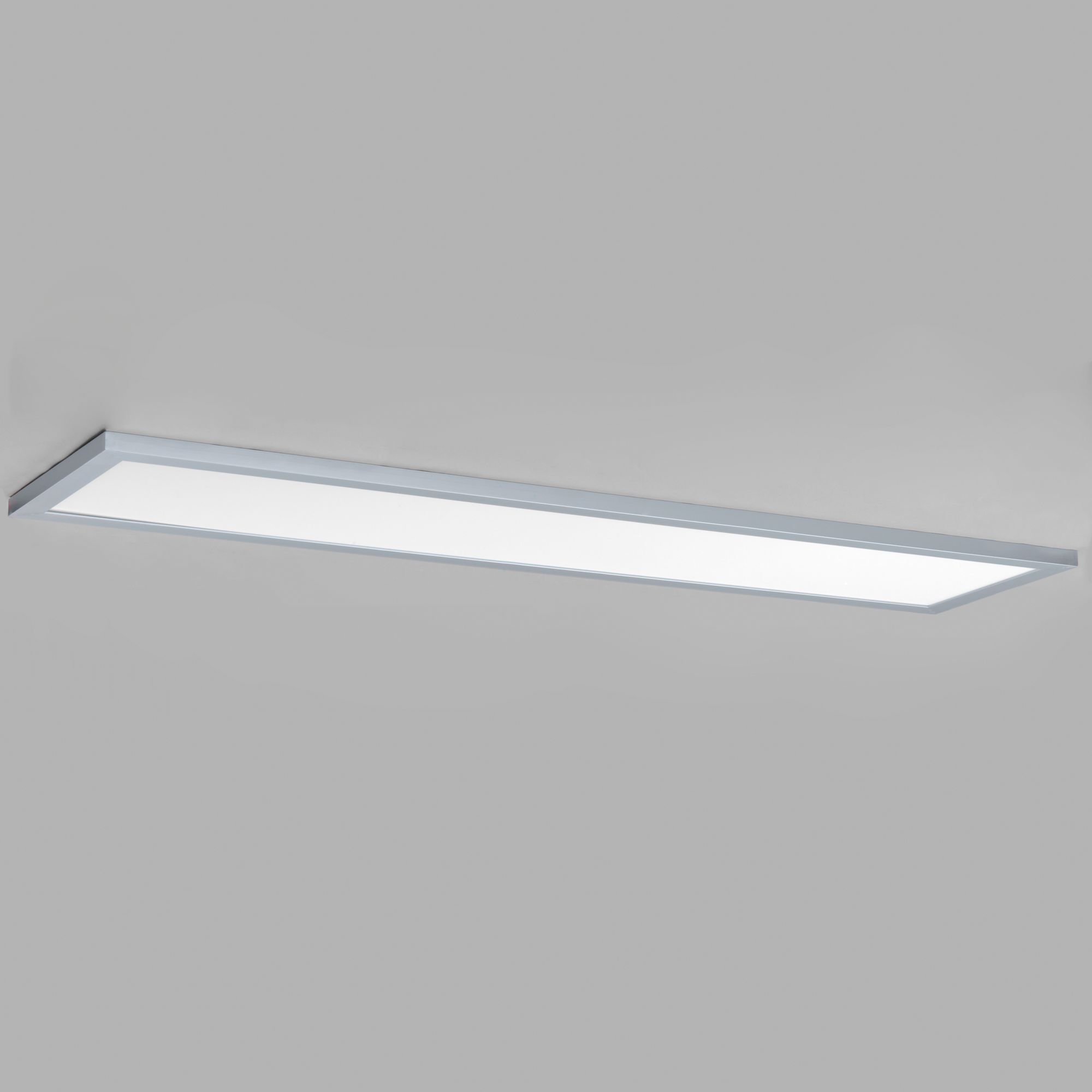 Image 4 Maxim Sky Panel 48" Wide Brushed Aluminum LED Ceiling Light more views