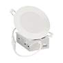 3_Maxim Slim 5" White Recessed Ceiling Light - Flat 5CCT more views