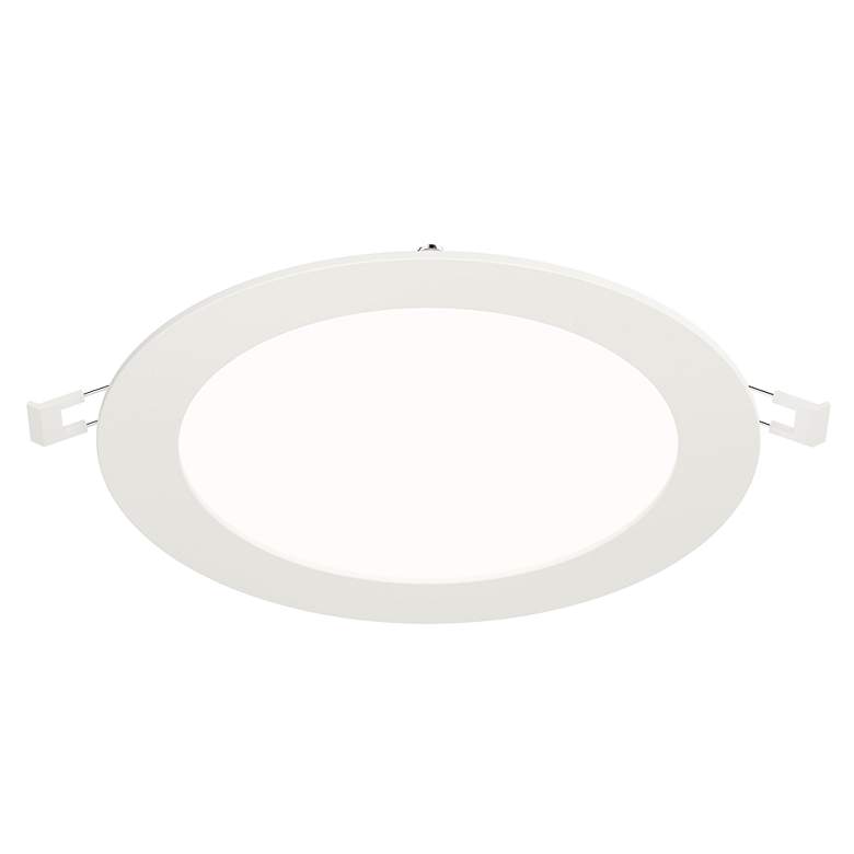 Image 2 Maxim Slim 7" White Recessed Ceiling Light - Flat 5CCT more views