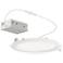 Maxim Slim Baffle 7" White Recessed Ceiling Light - 5CCT
