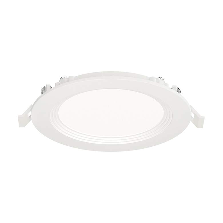 Image 2 Maxim Slim Baffle 7" White Recessed Ceiling Light - 5CCT more views