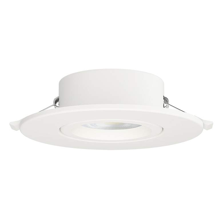 Image 2 Maxim Slim Gimbal 5 1/4" White Recessed Ceiling Light - 5CCT more views