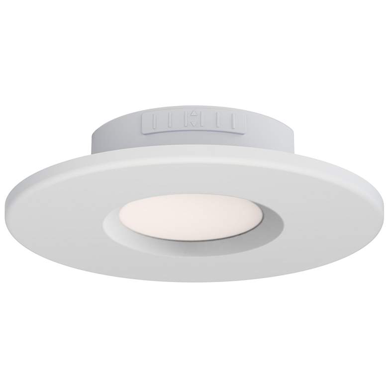Image 1 Maxim Snug 4" White Recessed LED Surface Mount - 5CCT