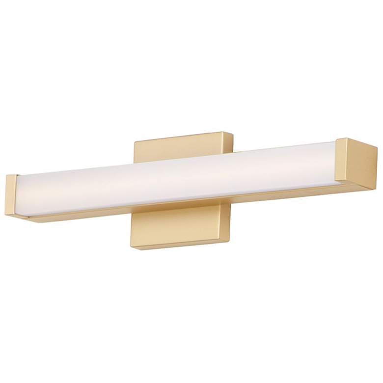 Image 2 Maxim Spec 18" Wide Gold LED Bath Light